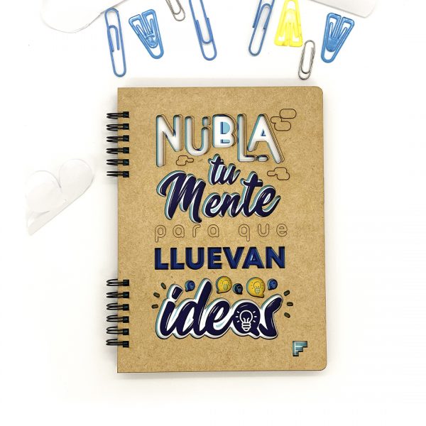 Libreta que lluevan las ideas